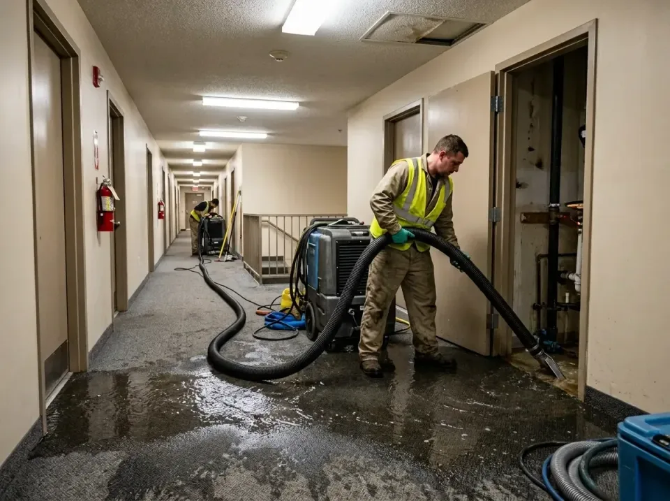 multi-unit-apartment-hallway-f-005 — frequently asked questions, Emergency Burst Pipe Water Extraction & Removal in La Joya,…